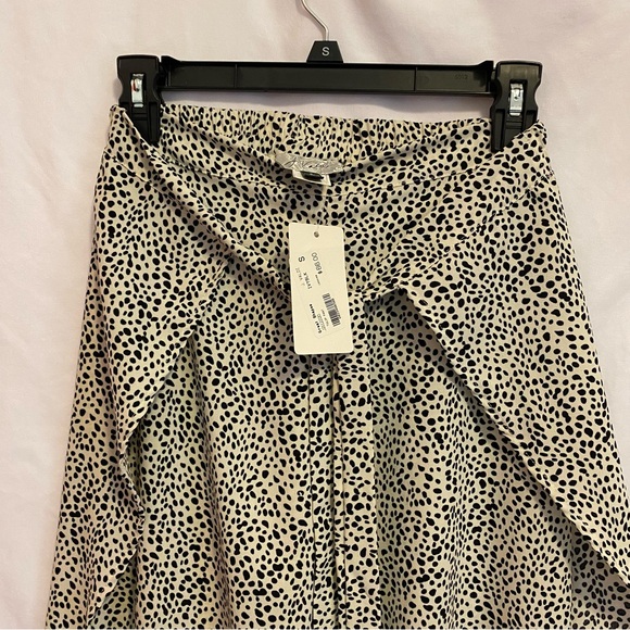 J Valdi lightweight tie-front cover-up Swim/Lounge Pants; Size S; Poly/Nylon - Picture 2 of 9